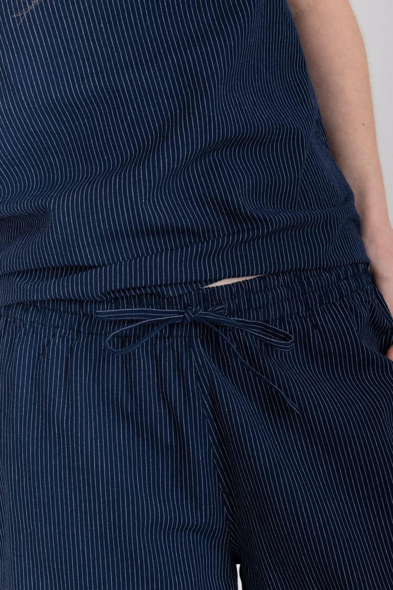 Summer Set, Navy Pinstripe