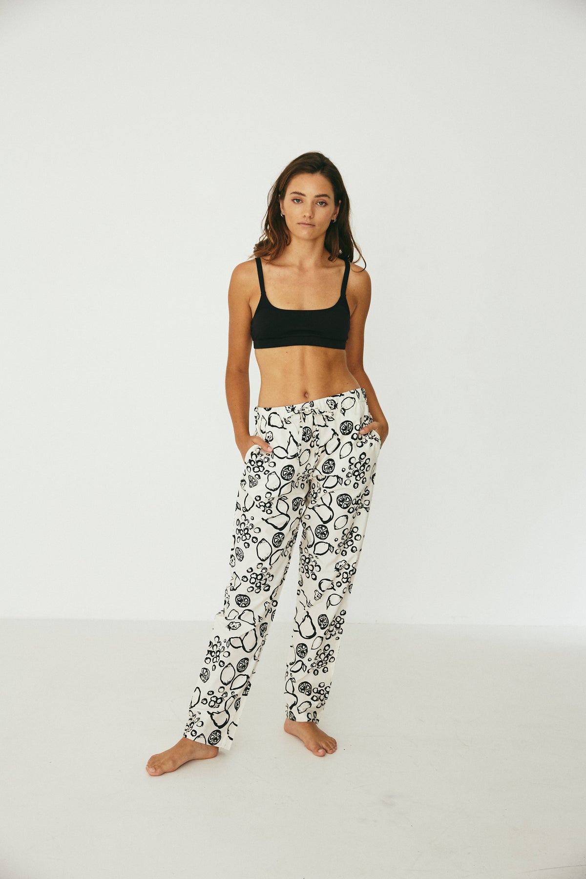 Everyday Pant, Fruit Print