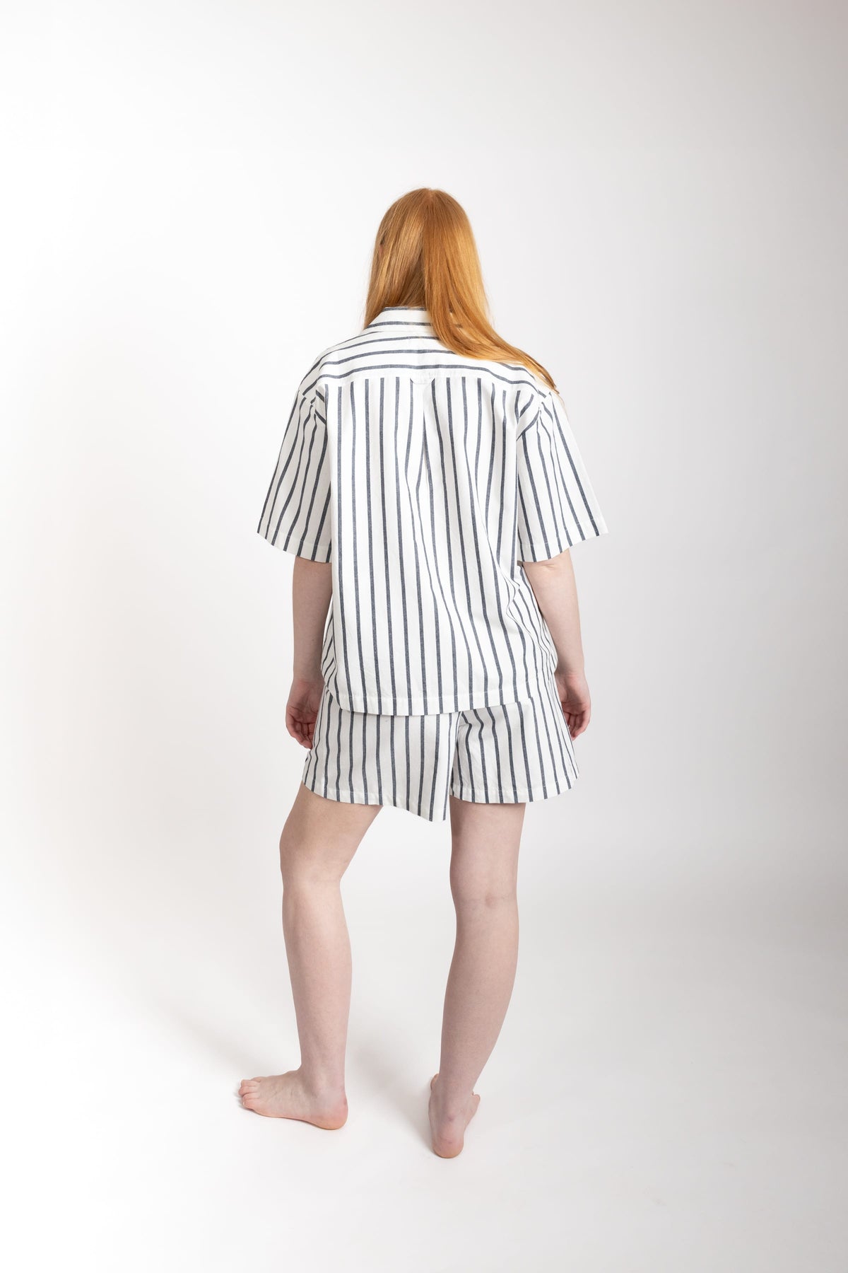 Camilla Set, Navy Stripe