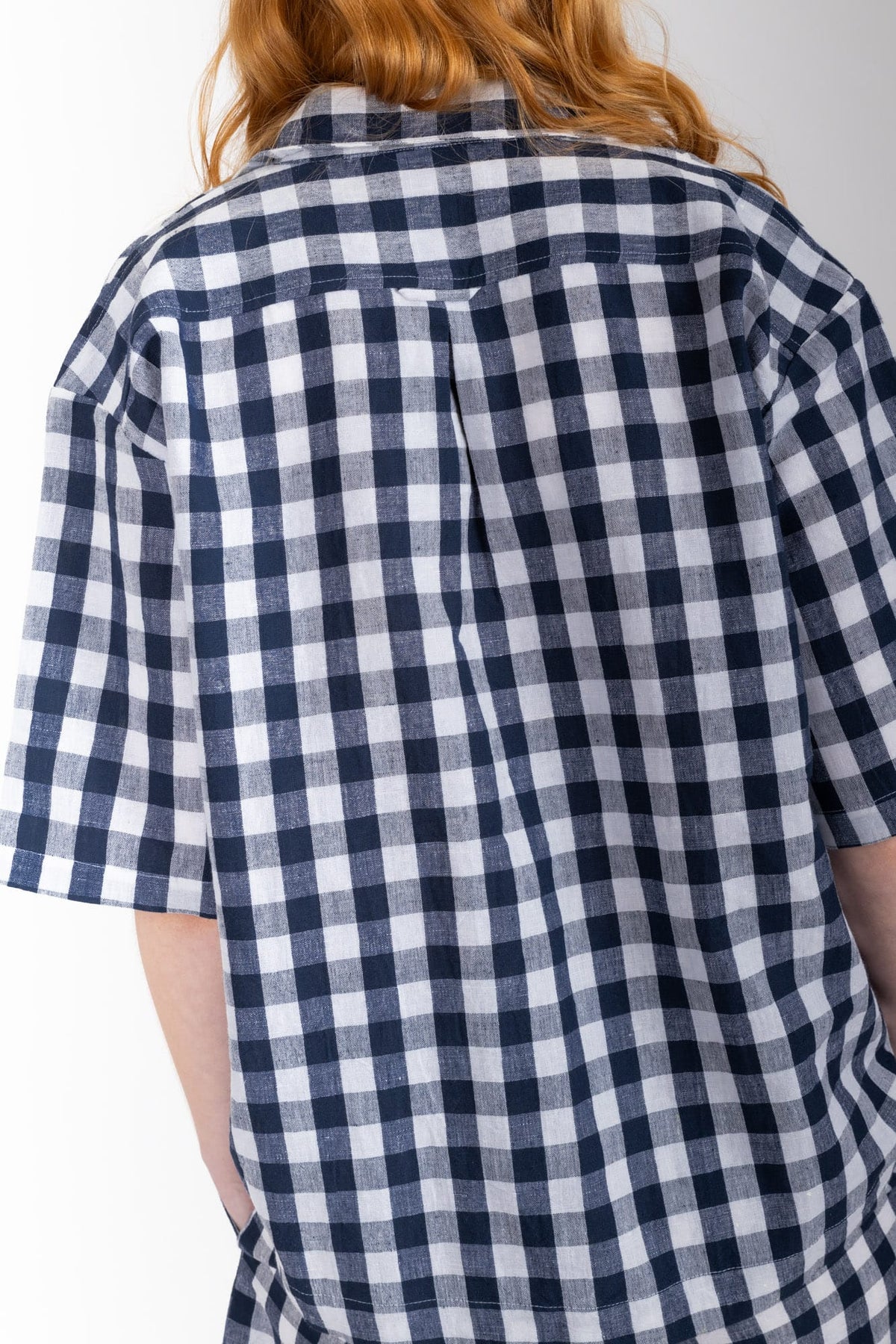 Camilla Set, Navy Check
