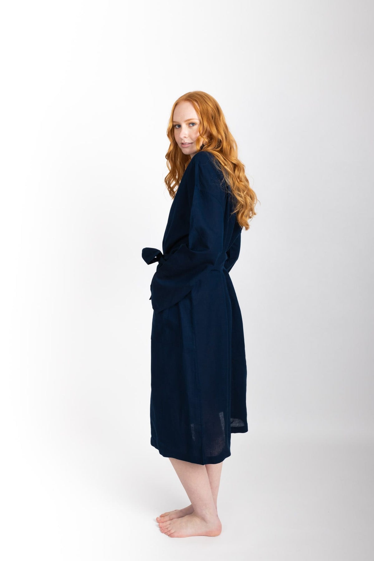 Routine Robe Everyday Robe, Navy – General Sleep
