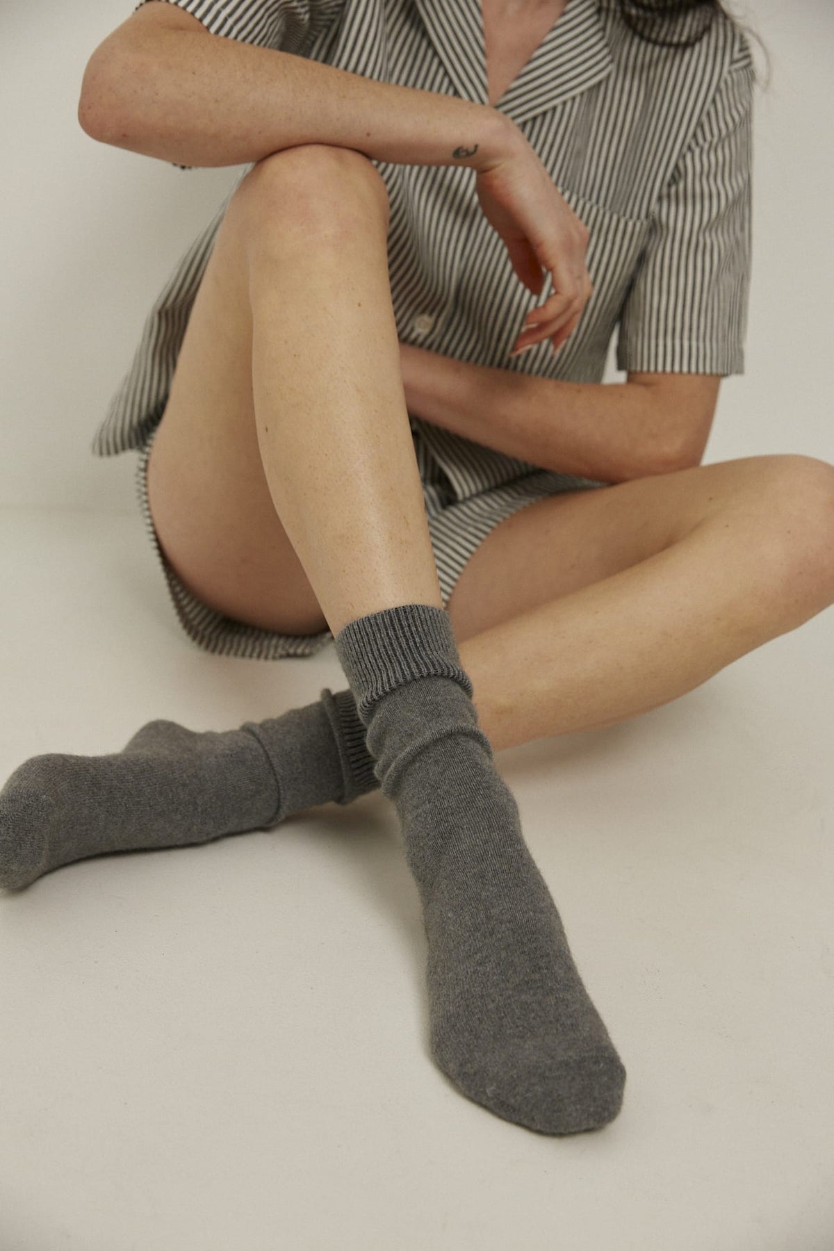 Bed Socks, Pewter