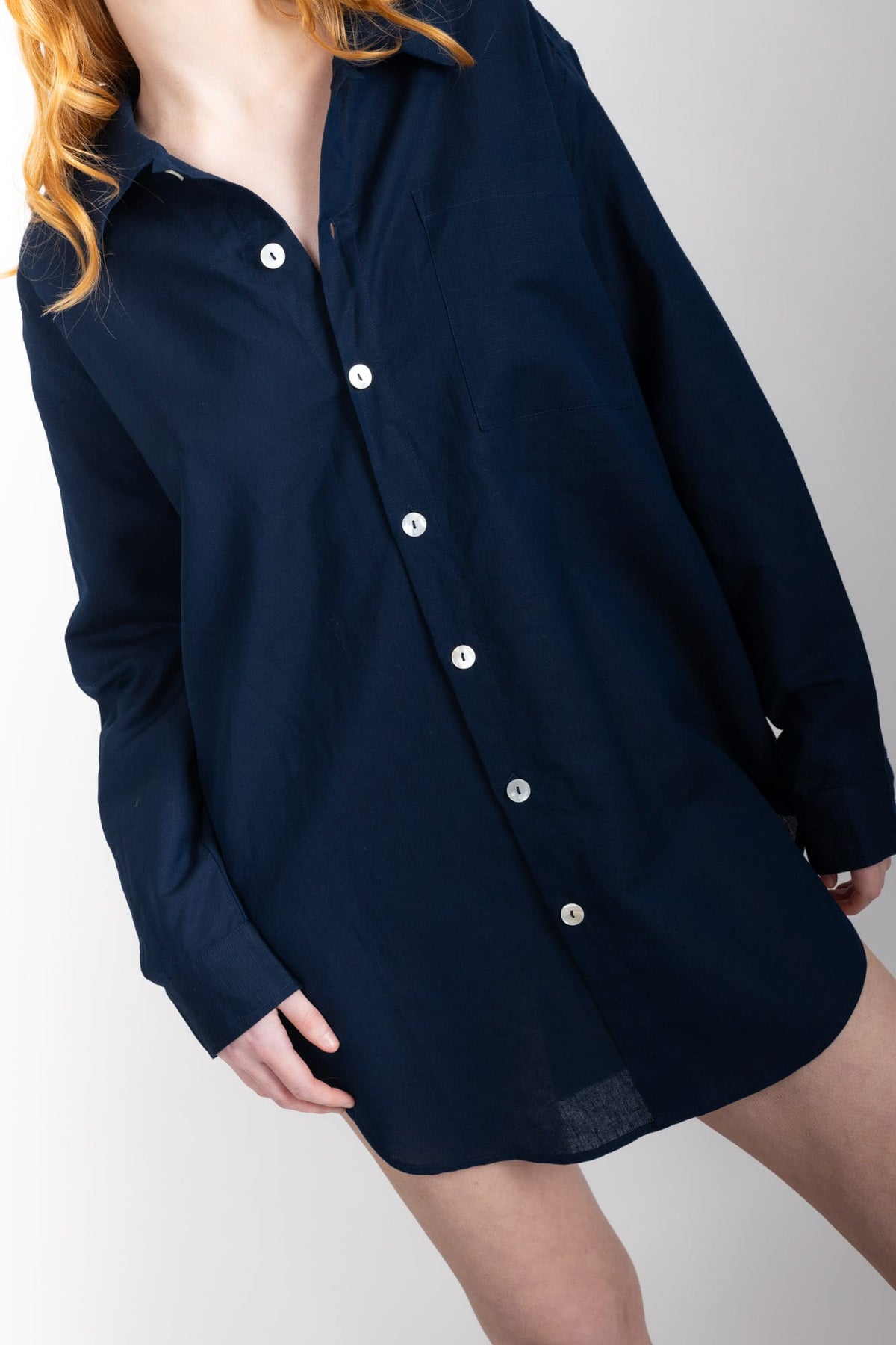 Mira Shirt, Navy