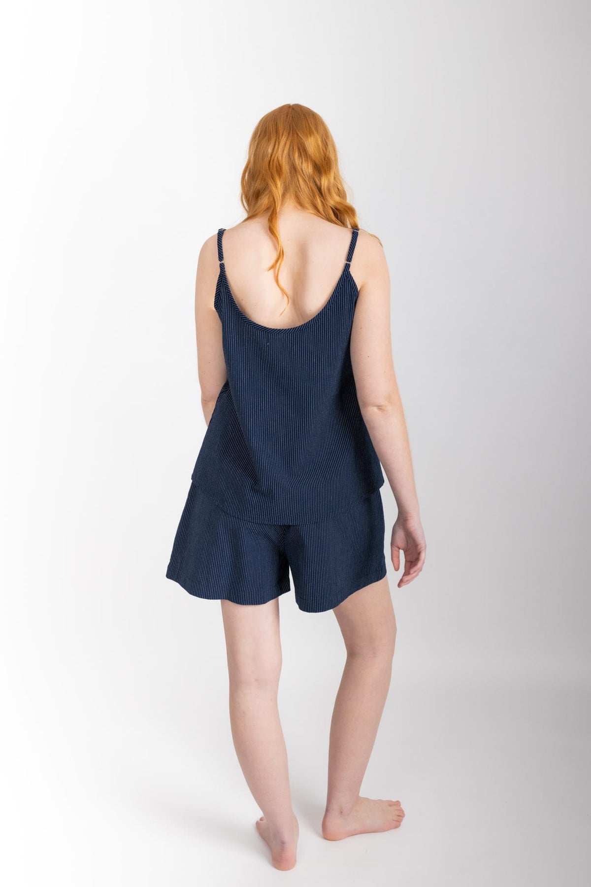 Summer Set, Navy Pinstripe