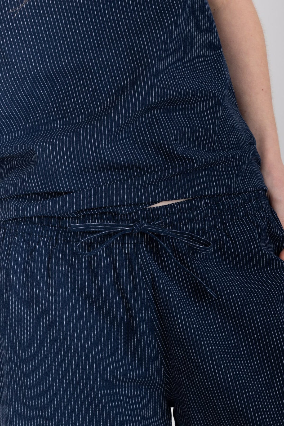 Summer Set, Navy Pinstripe