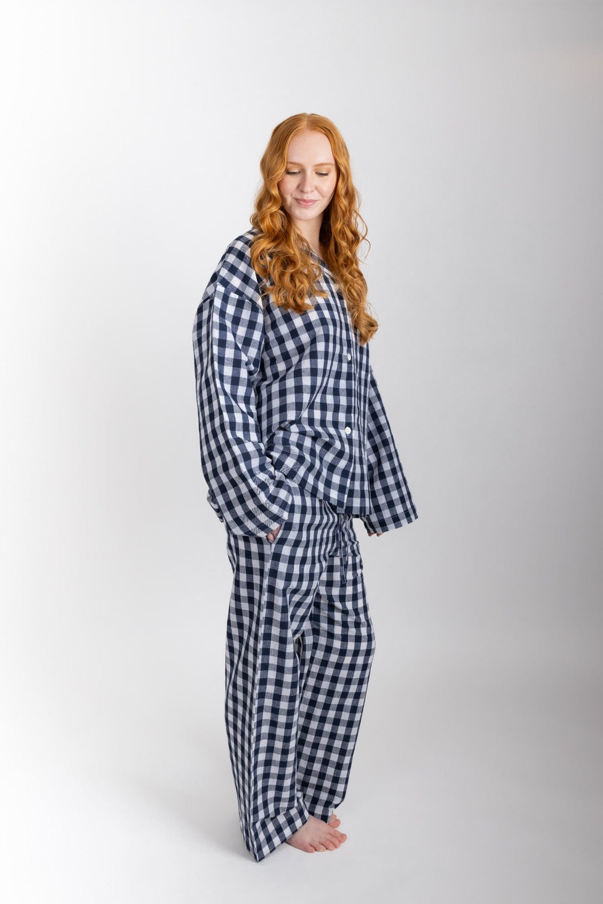 Winona Set, Navy Check