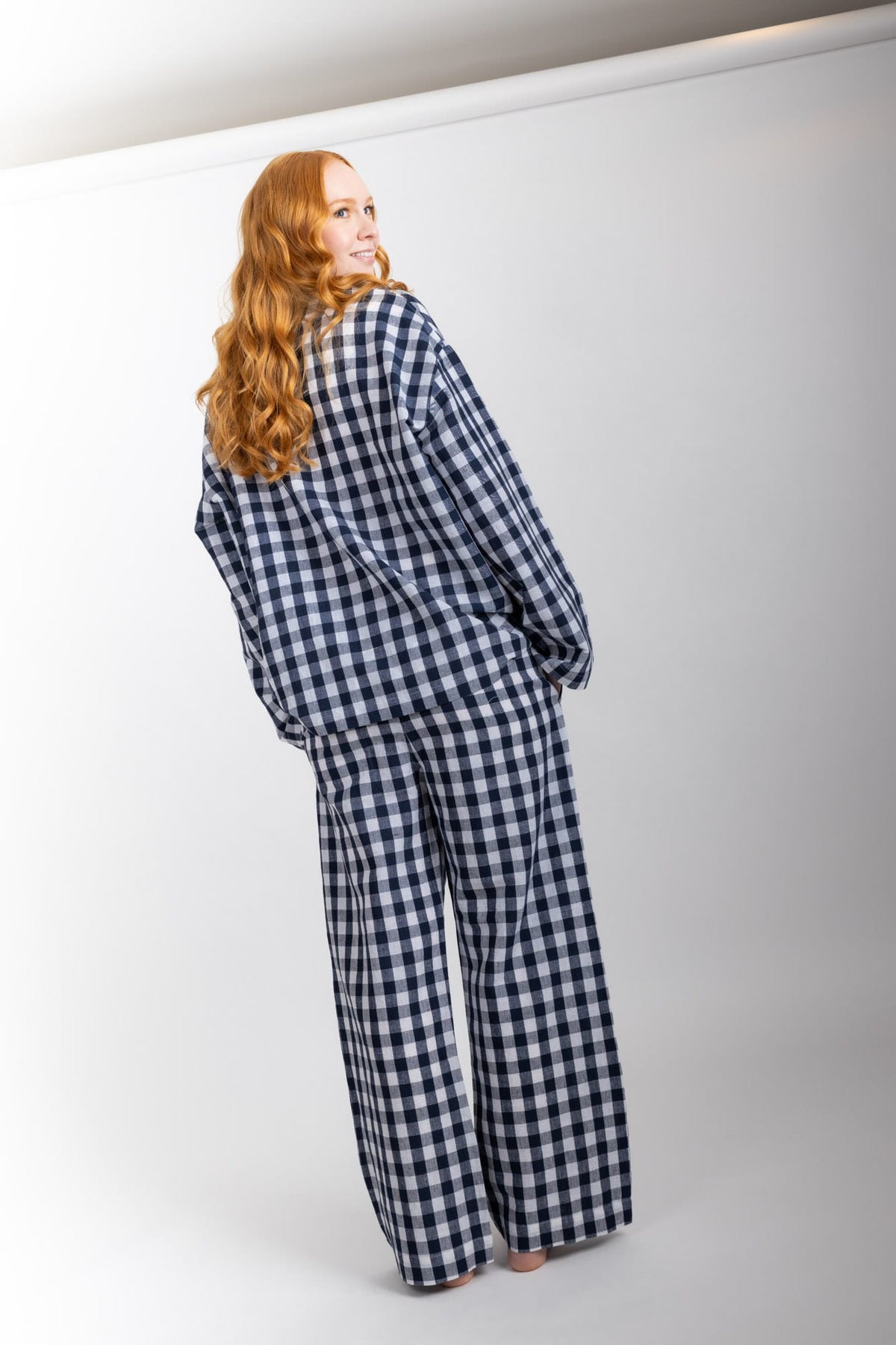 Winona Set, Navy Check