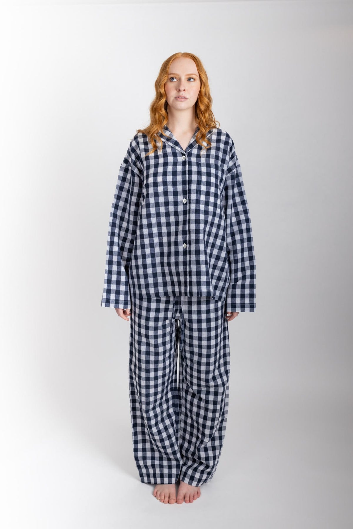 Winona Set, Navy Check