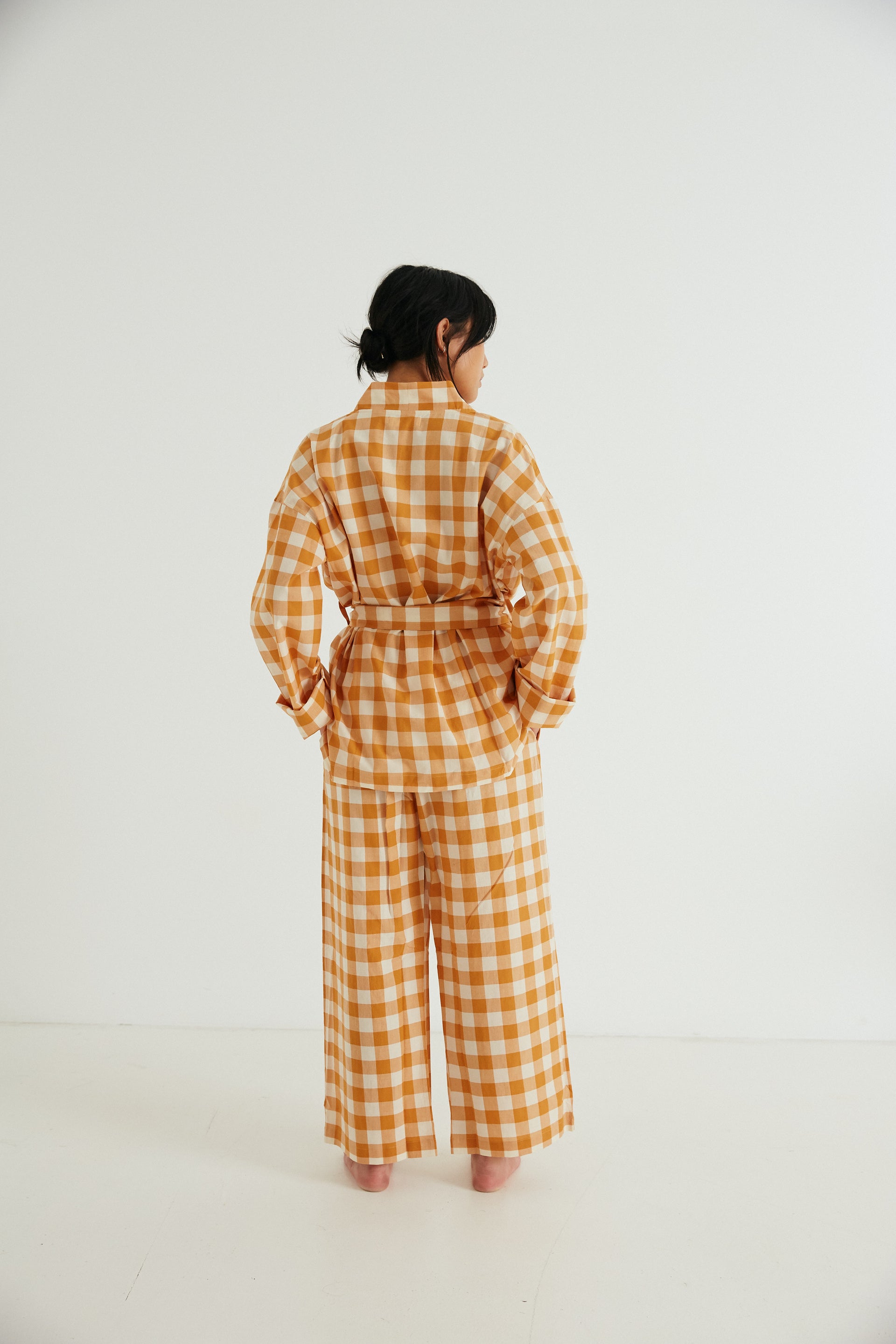 Wrap Set, Clementine Gingham