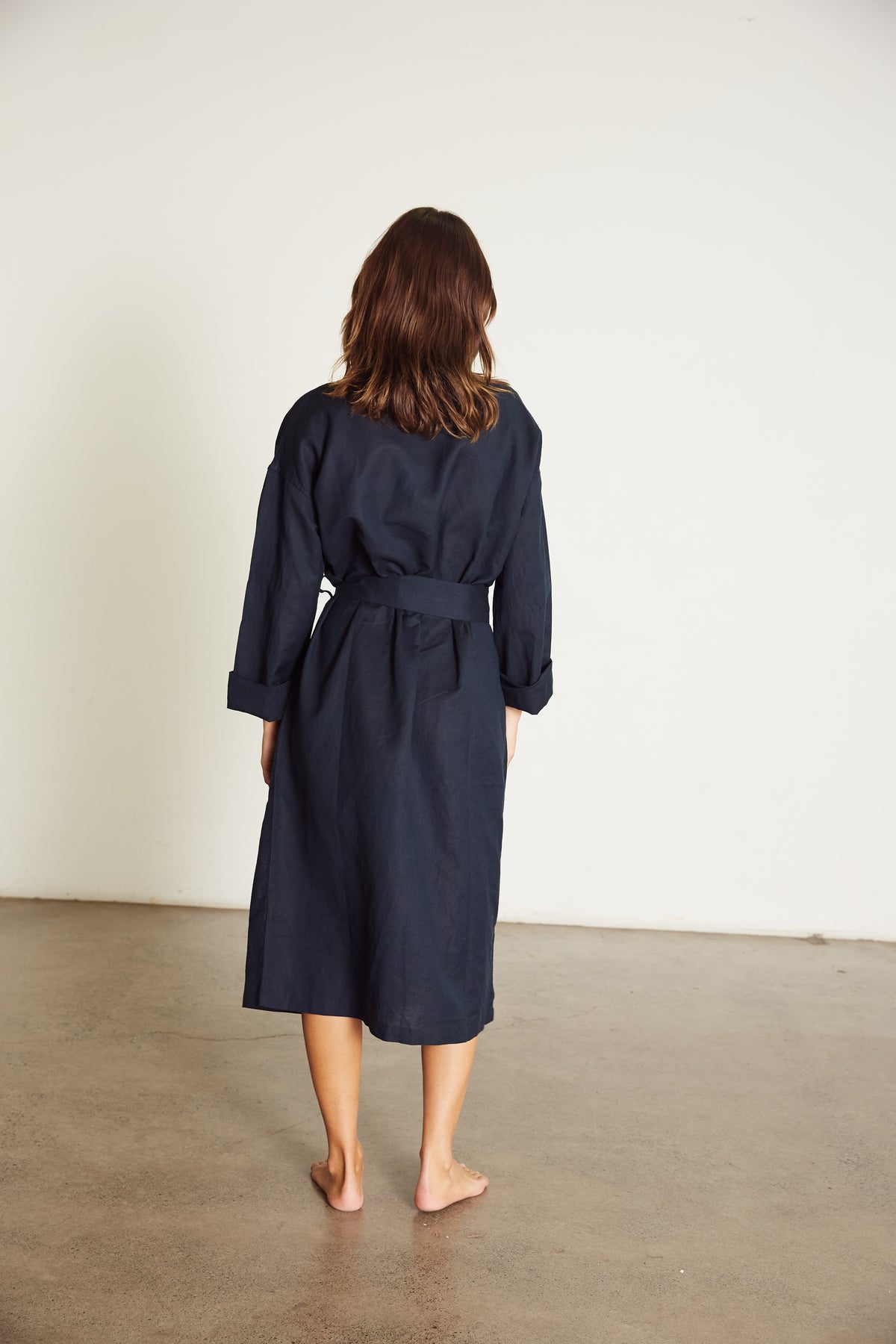 Everyday Robe, Navy (Sale)