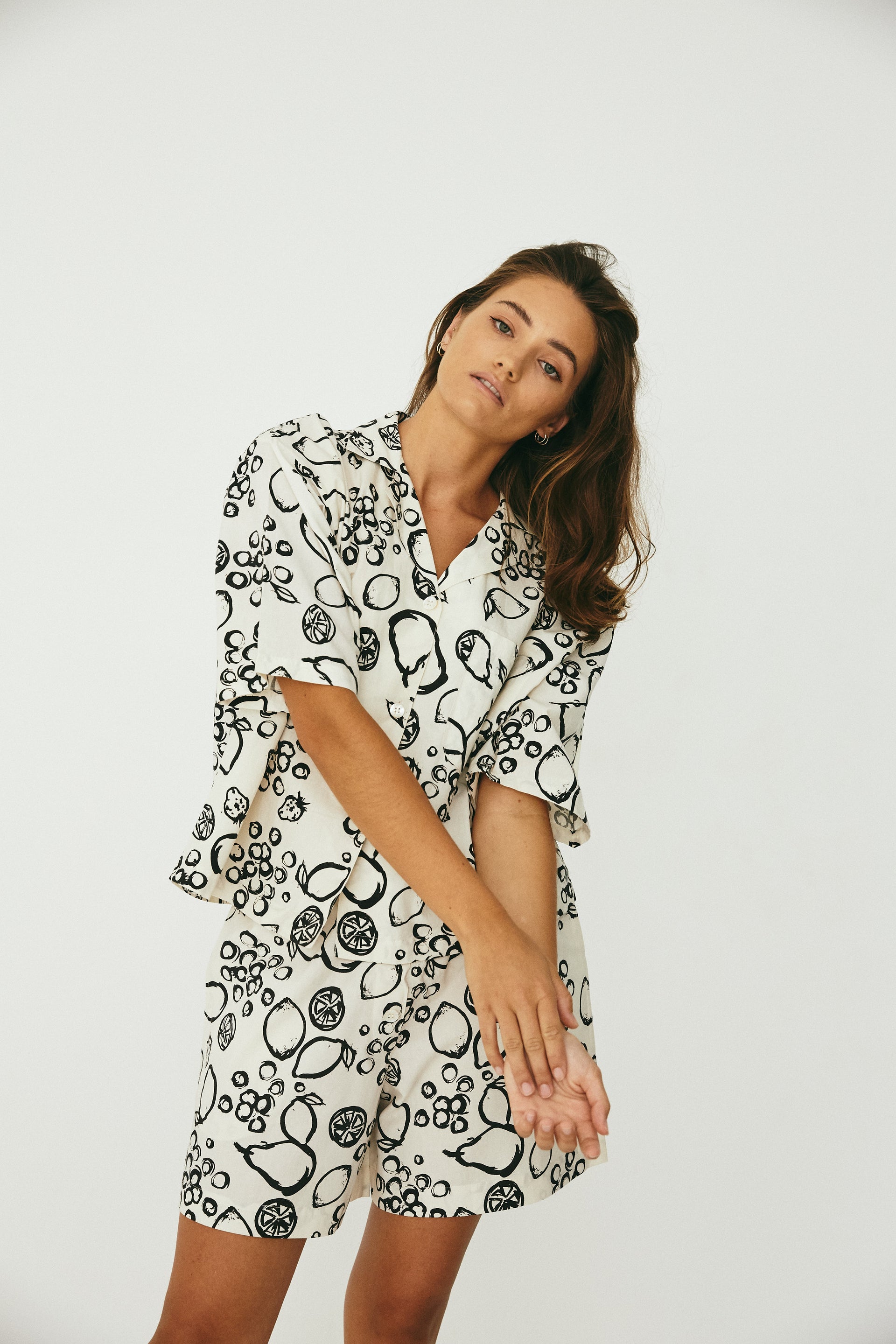 Camilla Set, Fruit Print
