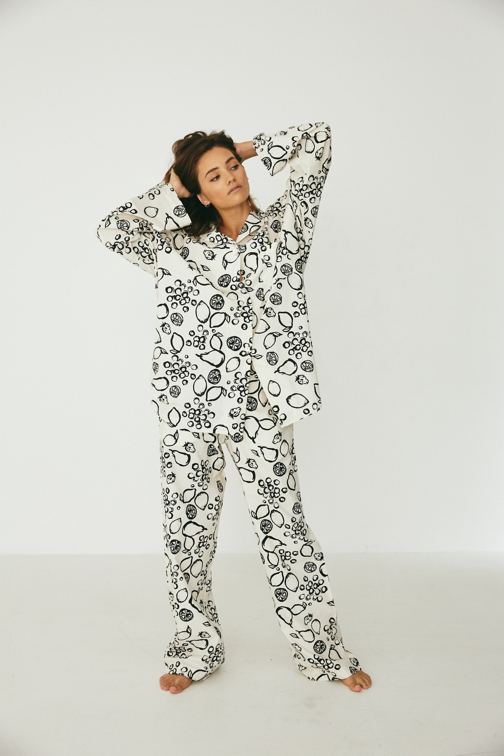 Winona Set, Fruit Print