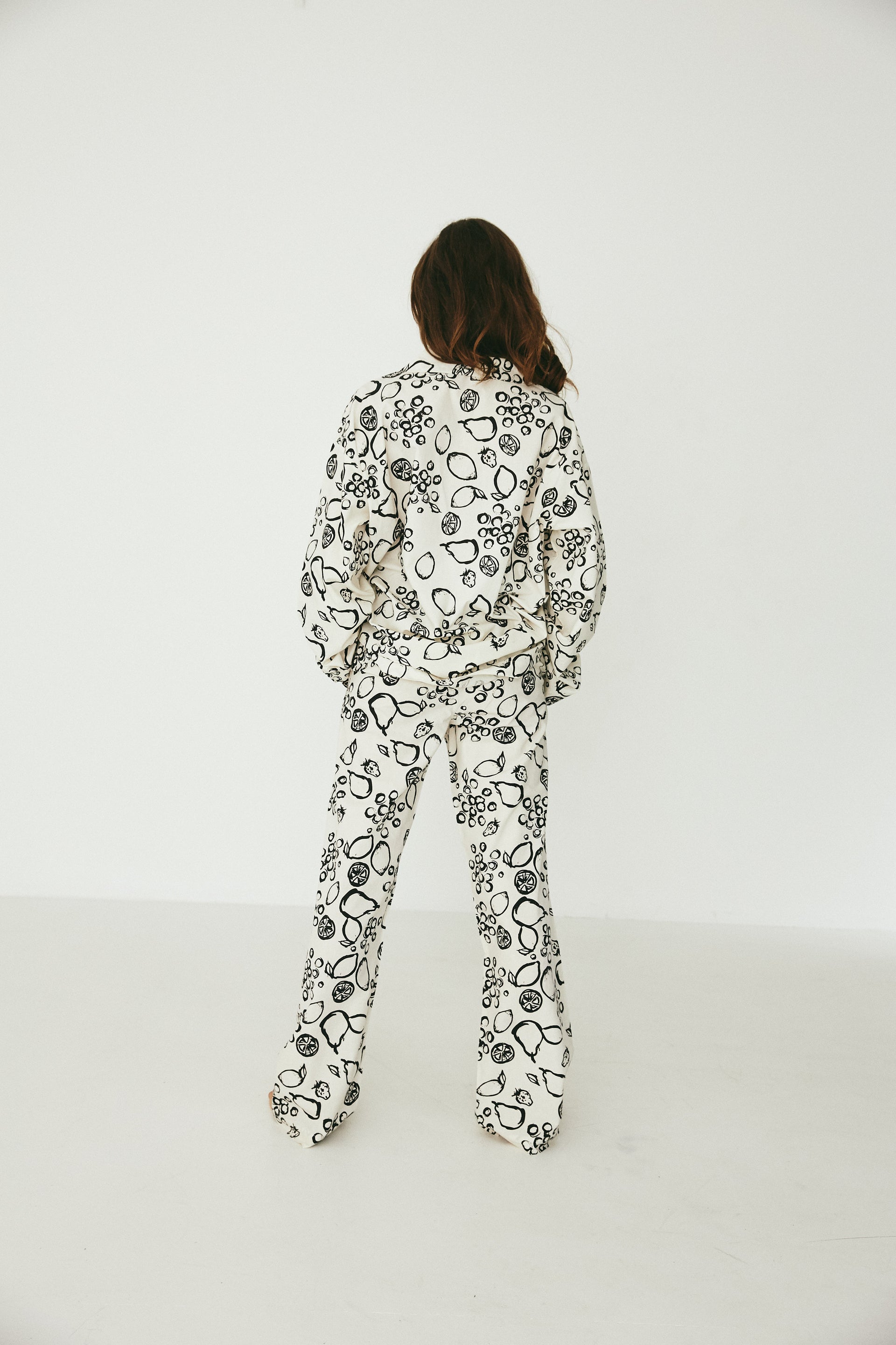 Winona Set, Fruit Print