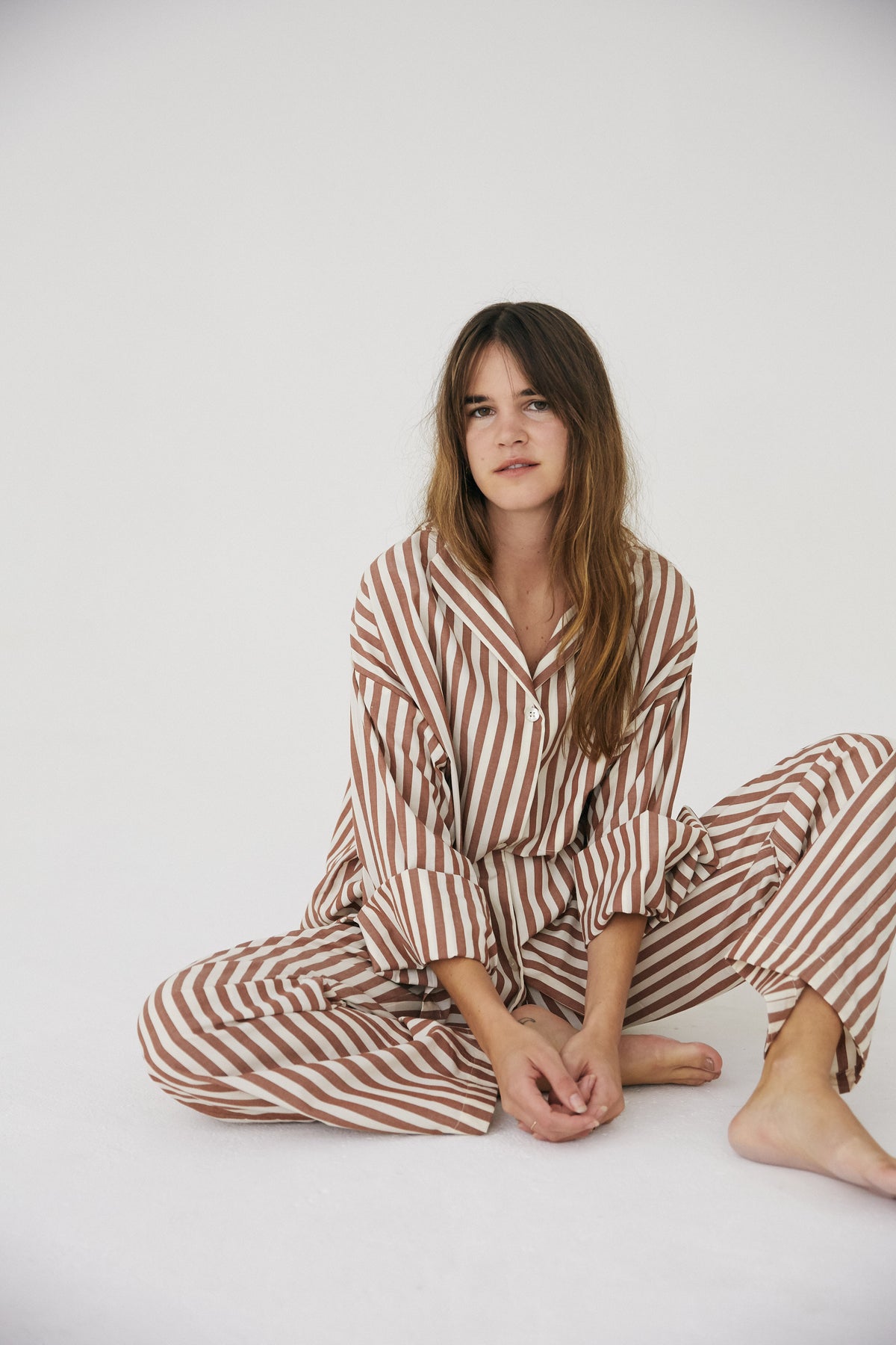 Winona Set, Cumin Stripe