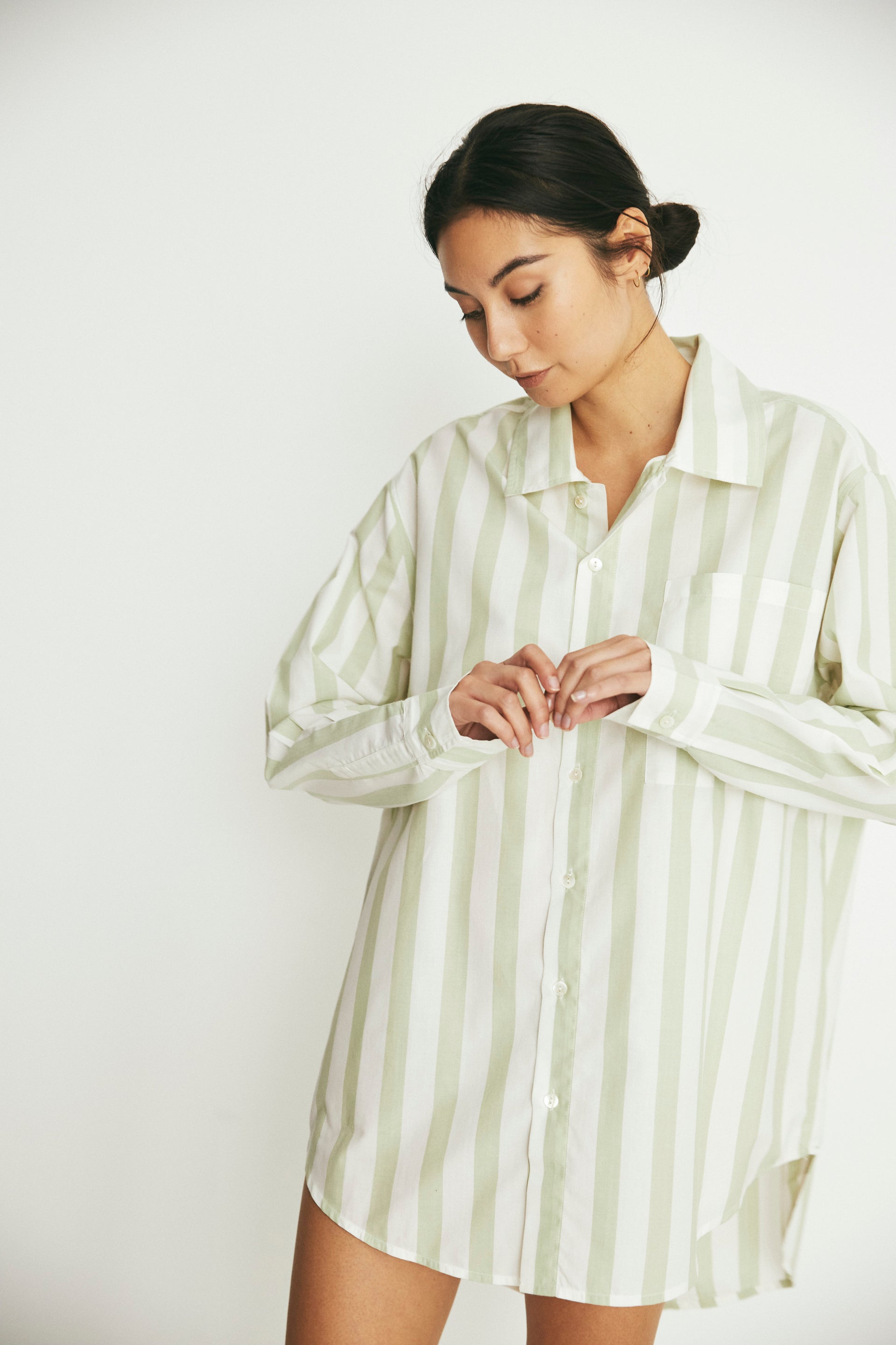 Everyone Shirt, Pear Stripe