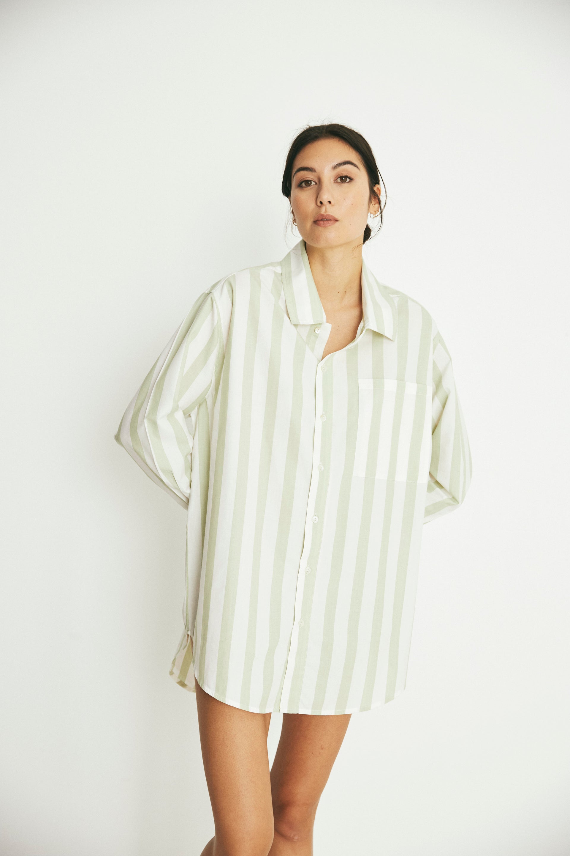 Everyone Shirt, Pear Stripe